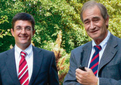 Cornel Tanno und Fritz Blaser