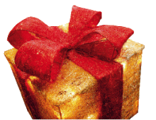 Bild mit Geschenk
